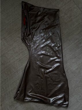 Coucoo Metallic Mini Dress